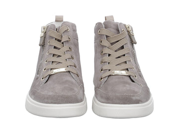 Ara Women's Boots Rom Sport Laces and Zip Suede Upper