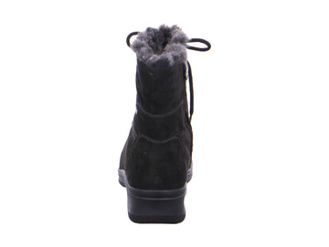 Ara Munchen Winter Boots Goretex Laces with Zip Suede