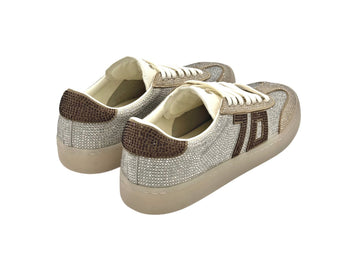 Back 70 Glam Strass Shiny Women Sneakers Style and Comfort