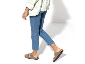 Birkenstock Men Arizona Slippers 2 Bands Upper Birko-Flor