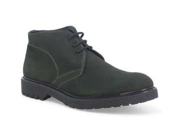 Melluso Man Classic Ankle Boot in Suede Leather