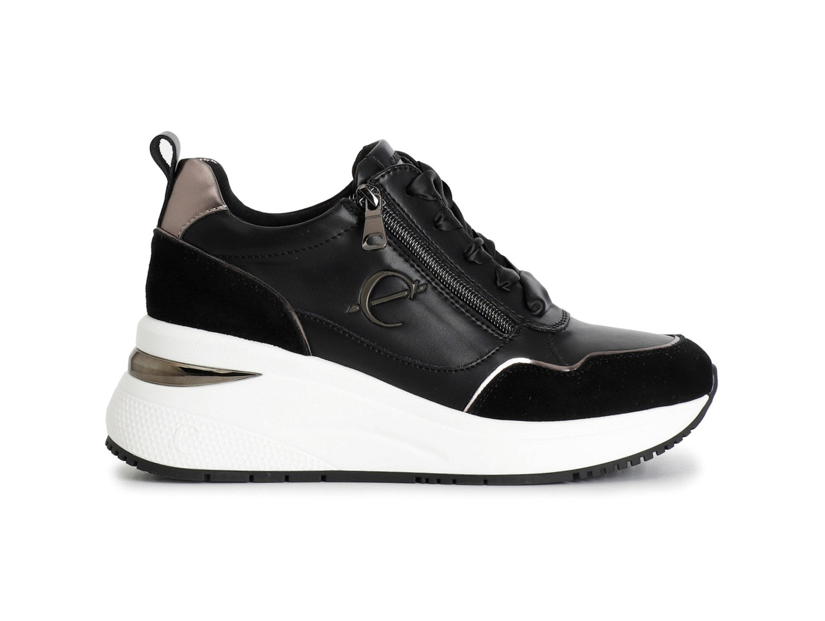 Scarpe Donna Cafè Noir Sneakers Zeppa Scarpe Cafe Sneaker