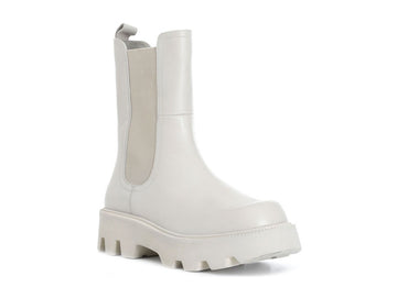 CafèNoir Women's Winter Chelsea Boots Leather Upper