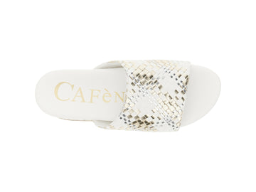 CafèNoir Sandali Sintetico Argento - Dettaglio punta C1LA9031L003