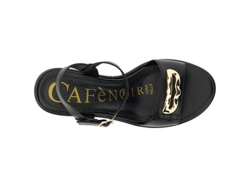 CafèNoir Sandali Sintetico Nero - Dettaglio punta C1MA9954N001