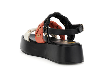 CafèNoir Sandali Pelle Bianco - Dettaglio laterale C1GD4003W005