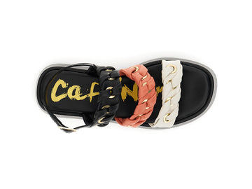 CafèNoir Sandali Pelle Bianco - Dettaglio punta C1GD4003W005