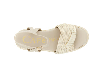CafèNoir Sandali Sintetico Beige - Dettaglio punta C1HH9016M008