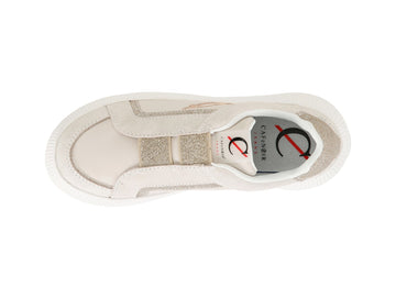 CafèNoir Slip-on 2 Elastics Spring Summer Leather Upper