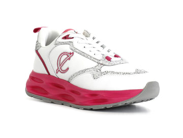 CafèNoir Women's Sneakers Upper Glitter Leather