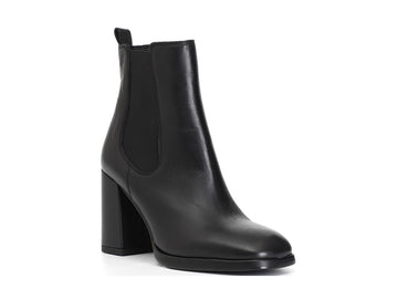 CafèNoir Heeled Chelsea Boots Leather Upper
