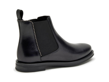 Frau Women's Chelsea Boots Micro Stud Profile Leather Upper