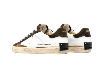 Crime London Sneakers Uomo Deconstructed Forest Green