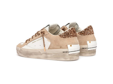 Crime London Sneakers Donna Skate Champagne Dust