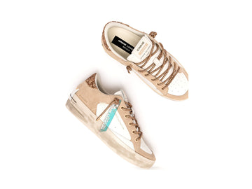 Crime London Sneakers Donna Skate Champagne Dust