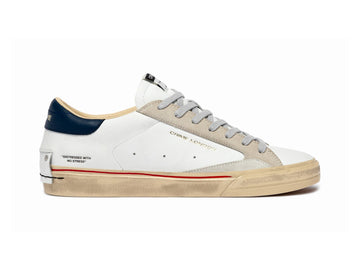 Crime London Sneaker Uomo Distressed 2.0 Oxford Blue 19055