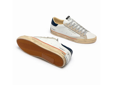 Crime London Sneaker Uomo Distressed 2.0 Oxford Blue