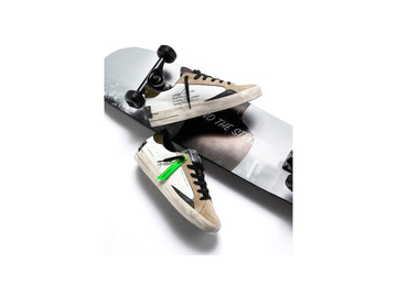 Crime London Sneakers Uomo Skate Green Army