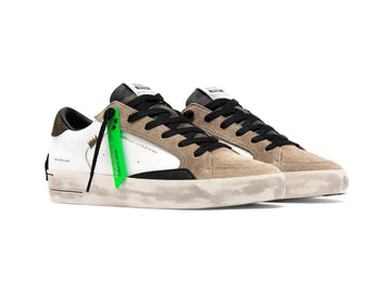 Crime London Sneakers Uomo Skate Green Army
