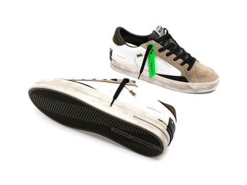 Crime London Sneakers Uomo Skate Green Army