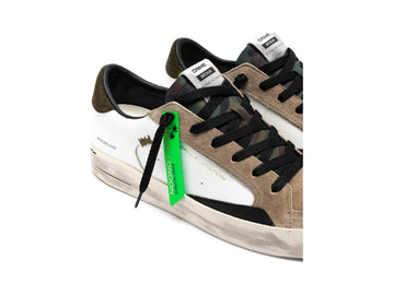 Crime London Sneakers Uomo Skate Green Army