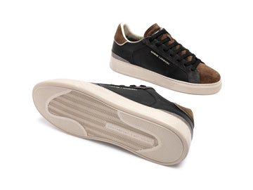 Crime London Sneakers Uomo Blade Black Dark Brown