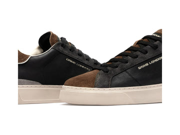 Crime London Sneakers Uomo Blade Black Dark Brown
