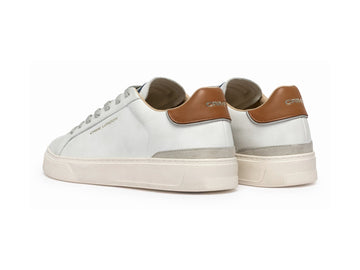 Crime London Sneaker Uomo Blade Bianca Caramel Brulee