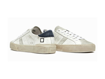 D.A.T.E. Sneakers HILL Low Uomo con Tomaia Pelle Used