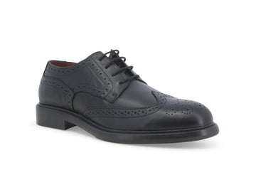 Melluso Men's Brogue Dovetail Leather Upper