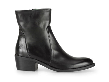 Felmini Stivaletti Autunno Inverno Donna Minimal in Pelle Nera E223