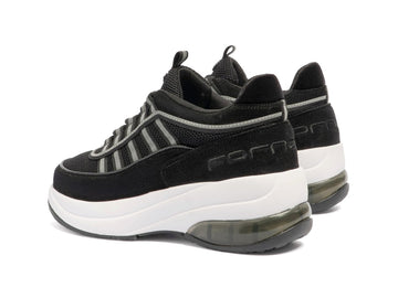 Fornarina Black Casual Sneaker with Platform