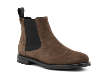 Frau Chelsea Women's Autumn/Winter Boot in Brown Suede