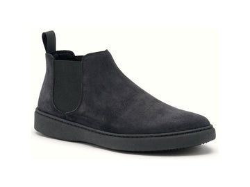 Frau Men's Chelsea Boots in Blue Suede