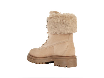 Geox Women's Iridea Winter Boots Suede Leather Upper