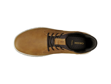 Geox Polacchino Uomo Flextride Plus Fast In Pelle Marrone