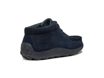 Geox Men's Spherica EC14 Ankle Boot in Navy Blue Suede