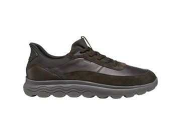 Geox Sneakers Uomo Spherica Plus Slip-in Marrone Scuro U56MPA