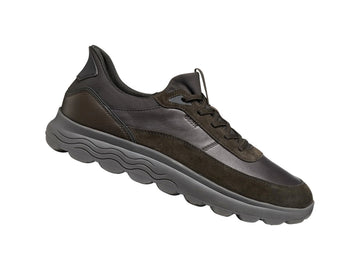 Geox Men's Sneakers Spherica Plus in Dark Brown