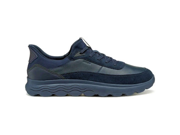 Geox Men's Sneakers Spherica Plus Slip-in in Navy Blue