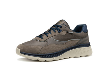 Geox Sneaker Uomo Spherica Actif X1 in Pelle e Camoscio