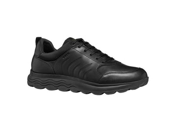 Geox Men's Spherica Sneakers Lace-Up Fall Winter Leather Upper