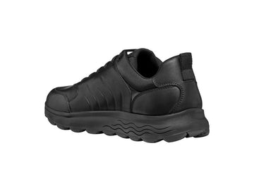Geox Men's Spherica Sneakers Lace-Up Fall Winter Leather Upper