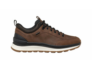 Geox Spherica Uomo Actif X2 Amphibiox Comfort Tomaia Pelle Marrone U46HMB-COF-BLK