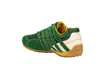 Geox Men's Snake Original Vintage Green Sneaker
