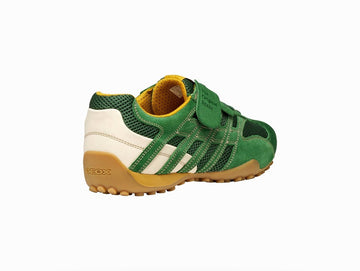 Geox Men's Snake Original Vintage Green Sneaker