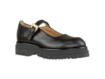 Gio+ MIA08 Scarpe Mary Jane Made in Italy Tomaia Pelle