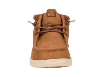 Hey Dude Wally Mid Shoes Men Fall Winter Upper Eco Leather