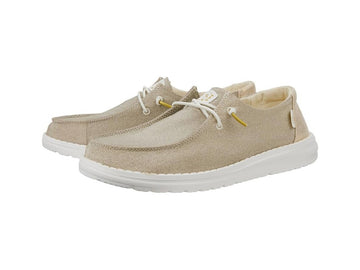 Hey Dude Women's Summer Shoes Wendy Metallic Sparkle