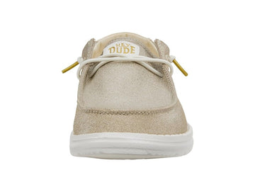 Hey Dude Women's Summer Shoes Wendy Metallic Sparkle